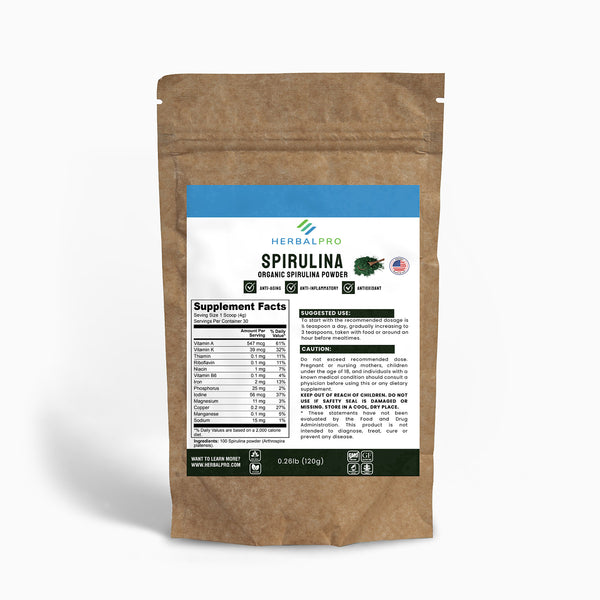 Spirulina Powder (Organic)