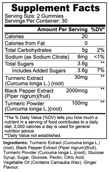 Turmeric (Inflammatory Response) Gummies
